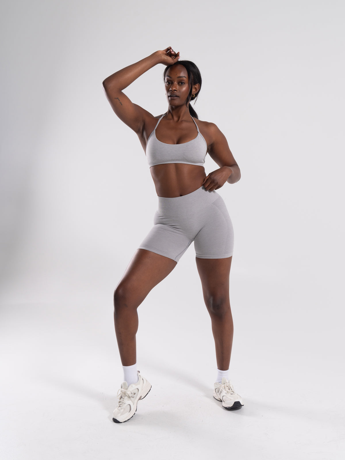 Pump High Rise Short - White product media