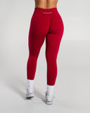 Amplify Mid Rise Legging in Scarlet – Alphalete women's legging