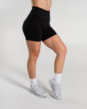 Amplify Ultra-High Rise Short in Black – women's shorts with breathable fabric
