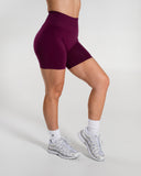 Amplify Ultra-High Rise Short in Mulberry – women's shorts with breathable fabric
