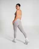 Amplify Ultra-High Rise Legging in LT Heather – Alphalete women's legging, view 8