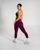 Amplify Ultra-High Rise Legging in Mulberry – women's legging with breathable fabric, view 7