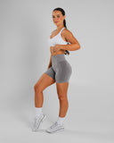Amplify Ultra-High Rise Short - Heather Grey