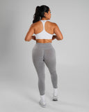 Amplify Mid Rise Legging - Heather Grey