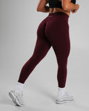 Amplify Mid Rise Legging - Merlot