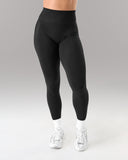 Amplify Mid Rise Legging - Black Matter