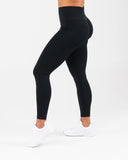 Amplify Mid Rise Legging - Black Matter