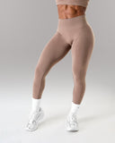 Amplify Mid Rise Legging - Mocha