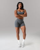 Amplify Mid Rise Short - Smoke