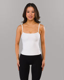 Basics Cami Tank - White