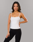 Basics Cami Tank - White