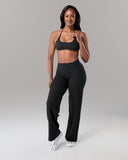 Aura Wide Leg Pant Long - Black