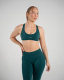 Vortex Bra in Dark Teal – Alphalete women's sports bra