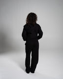 Core Midweight Fleece Zip Hoodie - Black