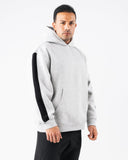 Core Stripe Hoodie - Heather Grey
