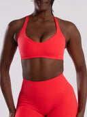 Elevate Bra - Neon Red