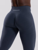 Pump Mid Rise Legging - Dusty Navy