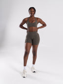 Pump High Rise Short - Khaki