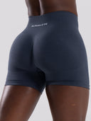 Pump Mid Rise Short - Dusty Navy