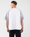 League Box Tee - White