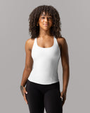 Flex Tank Long - White