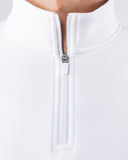 ELMTS Quarter Zip - White