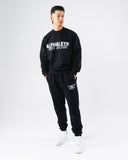 Establishment Split Crewneck - Black