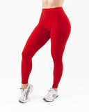 Everyday Core Mid Rise Legging - Carmine