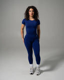 Glass Tee - Indigo