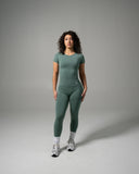 Glass Tee - Juniper Green