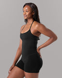 Halter Push Tank - Black