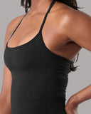Halter Push Tank - Black