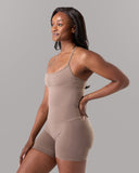 Halter Push Tank - Mocha