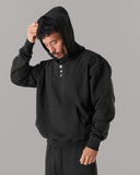 Three Pillar Heavyweight Hoodie - Black