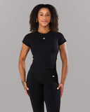 Icon Baby Tee - Black