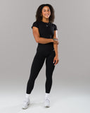 Icon Baby Tee - Black