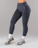 Pump Mid Rise Legging - Dusty Navy