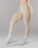 Pump Mid Rise Legging - Wheat