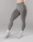 Pump Mid Rise Legging - Heather Grey