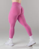 Pump Mid Rise Legging - Orchid