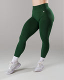 Pump Mid Rise Legging - Court Green