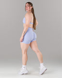 Pump Mid Rise Short - Skyline