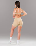 Pump Mid Rise Short - Sahara