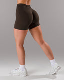 Pump Mid Rise Short - Espresso