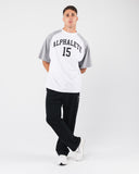 League Box Tee - White