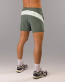 Dynamic Panel Short - Muted Sky