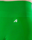 Pump Mid Rise Legging - Emerald Green