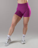 Pump Mid Rise Short - Acai Berry