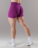 Pump Mid Rise Short - Acai Berry