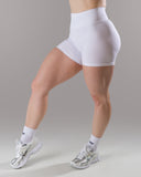 Pump Mid Rise Short - White